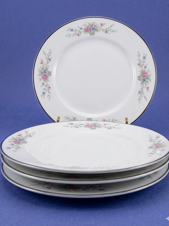 Vintage Other - 🌸 Vintage Florenteen Florentine Fantasia 10 1/4" Fine China Dinner Plates